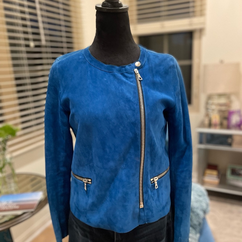 Sandro Paris Black Leather Jacket - Picture 6 of 10